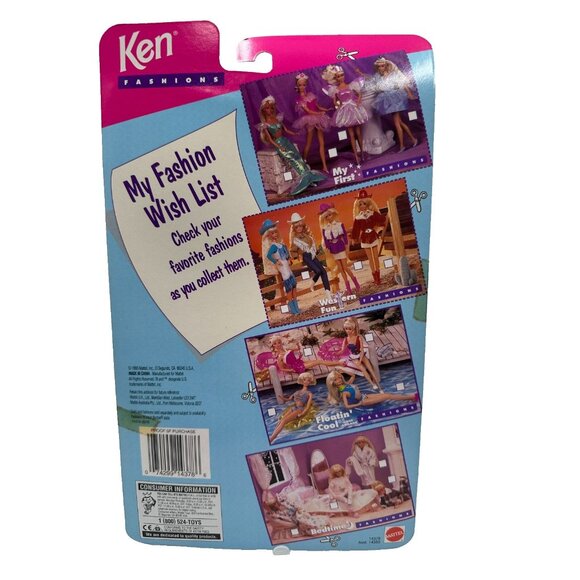 Vintage N1P 995 Ken Doctor Surgeon Outfit Scrubs Mattel 14378 Career Fashion - Picture 2 of 4